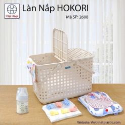 Làn đựng đồ đi sinh có nắp Hokori