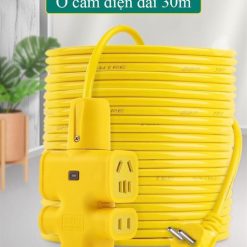 Cuộn dây điện dài 20m kèm ổ cắm tiện dụng