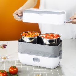 Hộp cơm điện hâm nóng giữ nhiệt 2 tầng Lunchbox 200w