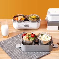 Hộp cơm điện hâm nóng giữ nhiệt 2 tầng Lunchbox 200w