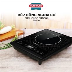 Bếp hồng ngoại Sunhouse SHD 6011 nấu đa chức năng