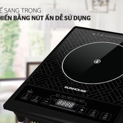 Bếp hồng ngoại Sunhouse SHD 6011 nấu đa chức năng