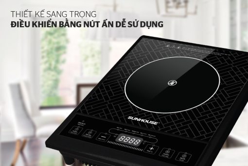 Bếp hồng ngoại Sunhouse SHD 6011 nấu đa chức năng