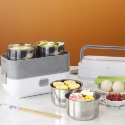 Hộp cơm điện hâm nóng giữ nhiệt 2 tầng Lunchbox 200w