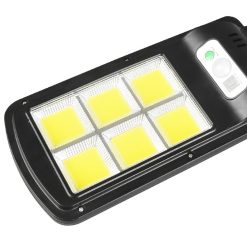 Đèn Năng Lượng Mặt Trời 6 Led Hình Chữ Nhật (31x10cm Gắn Sân Vườn)