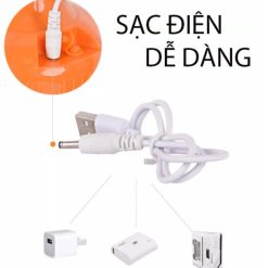 Bóng đèn tích điện 60W không dây có móc treo