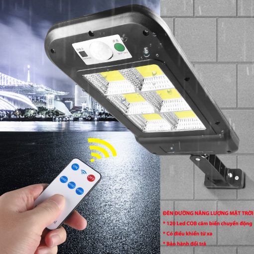 Đèn đường năng lượng mặt trời 6 bóng Solar Street Lamp