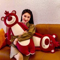 Gối ôm gấu dâu Lotso đứng size 90cm