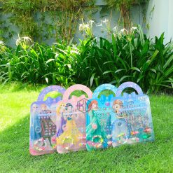 Vỉ đồ chơi trang điểm móng tay sticker 3D cho bé gái